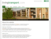 Tablet Screenshot of livingtransport.com
